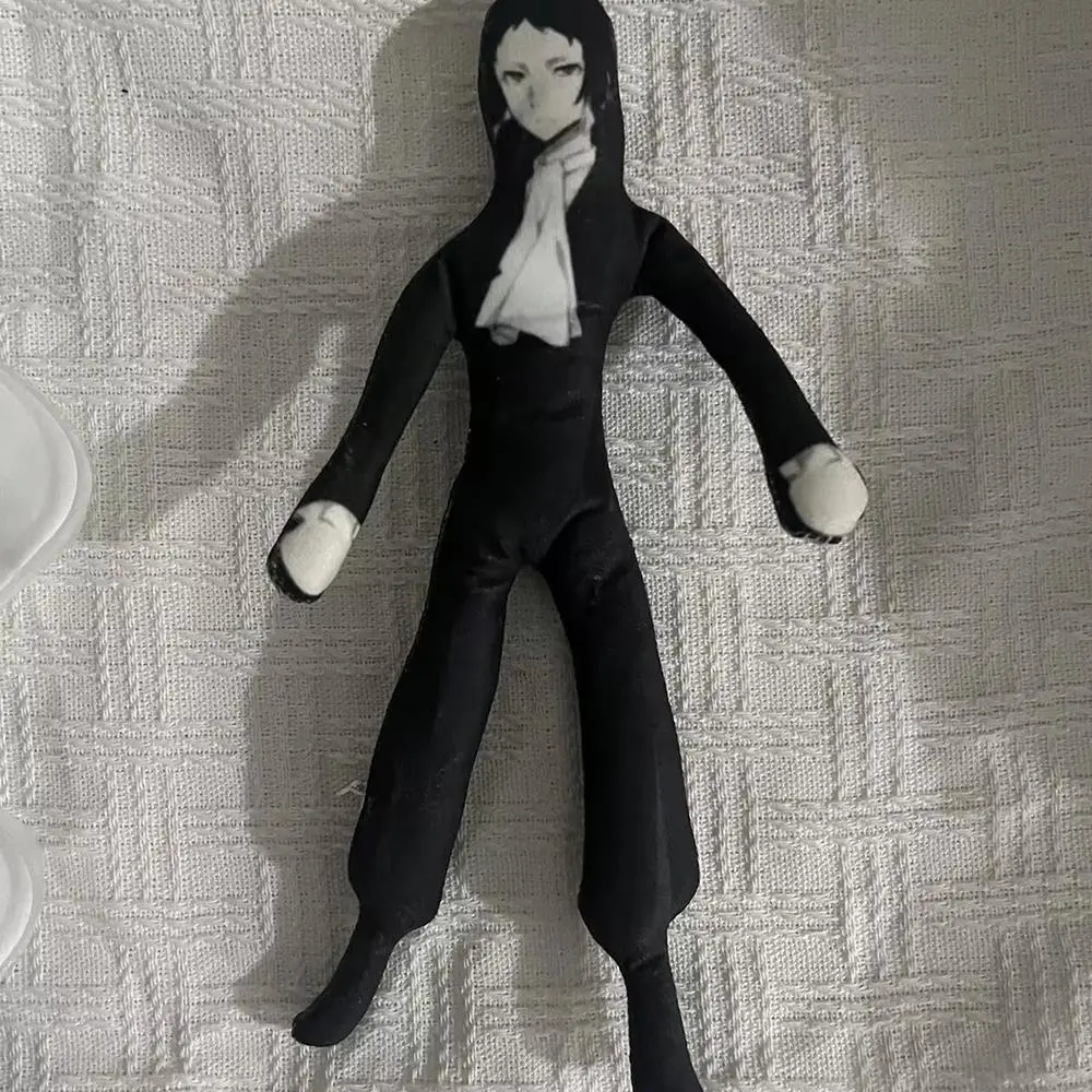 Anime Bungo Stray Dogs Dazai Osamu Nakajima Atsushi Nakahara Chuuya Cosplay Plush Doll  Abstract Joint Twistable Stuffed Dolls