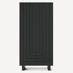 Union Home Array Solid White Oak Large Cabinet