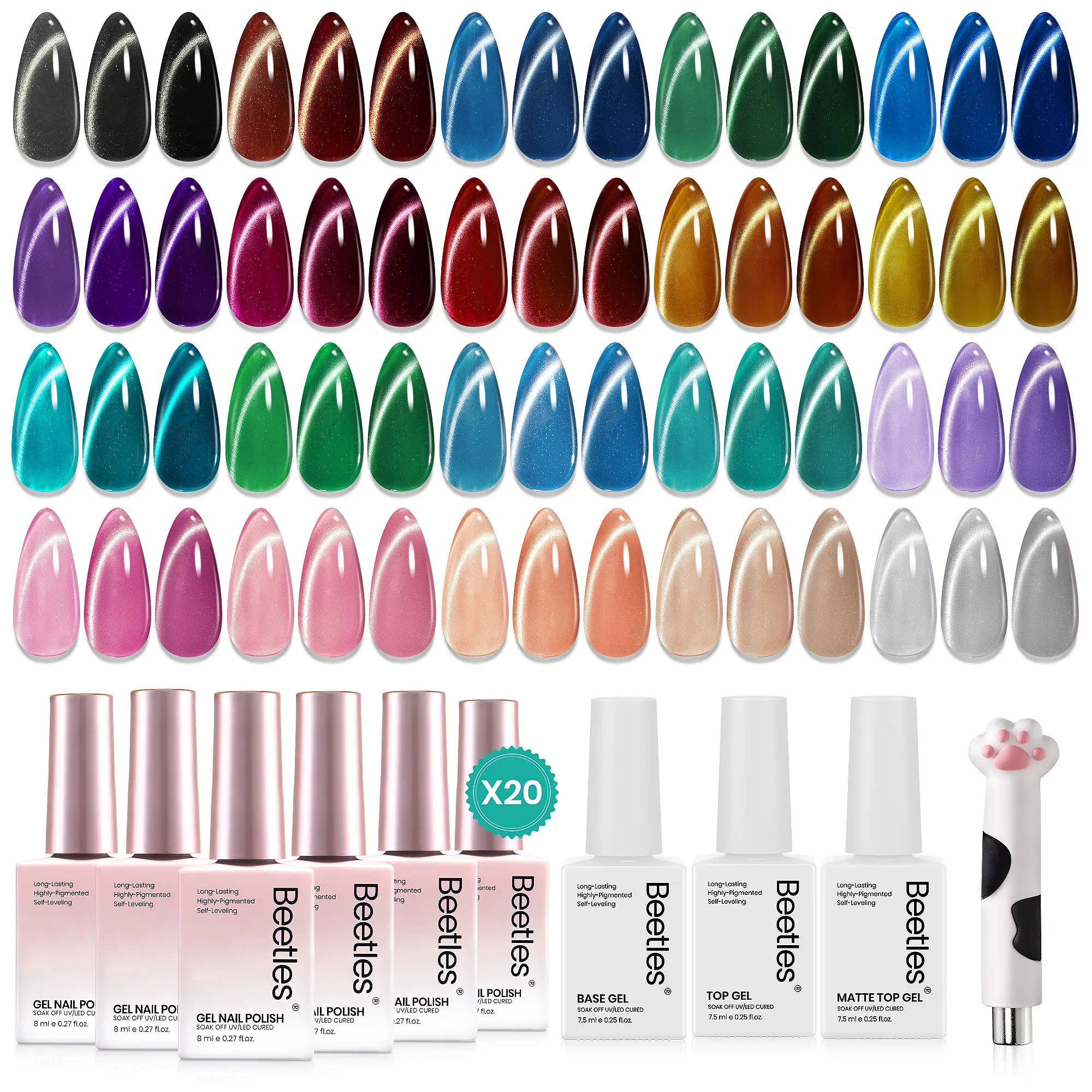 Moonlit Nebula Cat Eye - 20 Colors *8ml