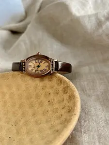 Women's Vintage Quartz Watch Set, Fashionable Analog Watch, Trendy Watch Set for Women As Gift, Casual Wristwatch Set, Fashionable Watches