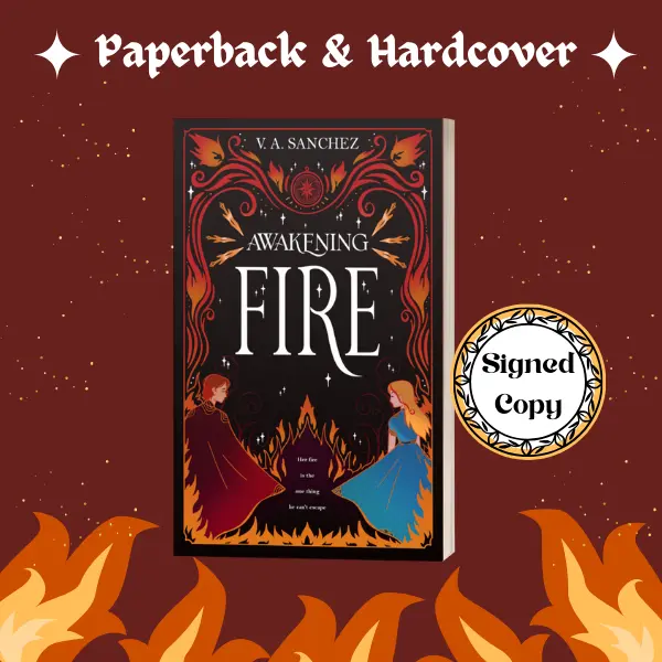 Awakening Fire -  Book 1 - Signed Copy - YA Fantasy Romance Adventure Book