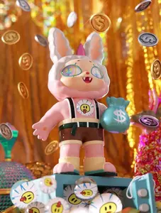 [FINDING UNICORN] 【Live Unboxing】150% Agan Agan-RABTY ZEROO-MONEY,BRO Collection Figurine Toys for Modern Home Decor, Collectible Art Toy Cute Figures Desktop Ornament Collectible Toys Birthday Gifts