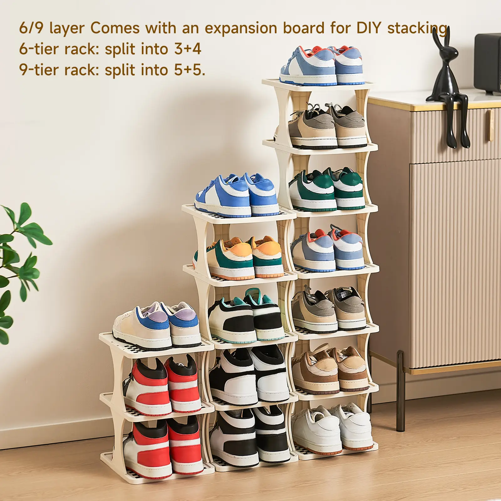 UFORU Multi-layer vertical removable shoe storage rack 1 piece modern shoe rack shoe rack shoe rack cabinet gift storage rack home storage rack home s