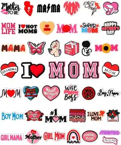 Mother’s Day Shoe Charms Pack – Cute & Loving Mom-Themed Bling for Foam Clogs – Perfect Gift for Mama