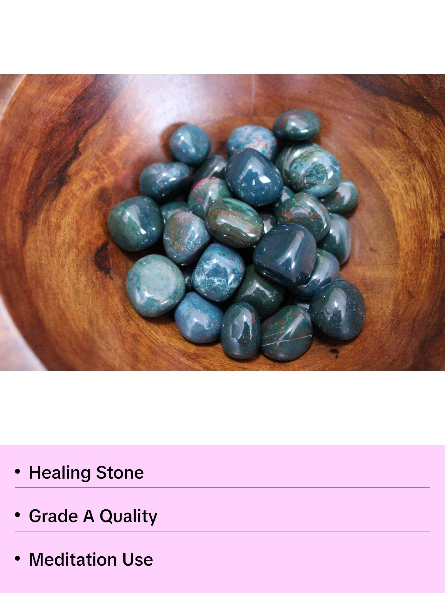 Bloodstone Crystal Tumble