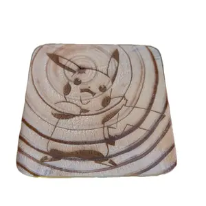 pokémon four piece homemade coaster set. Tableware