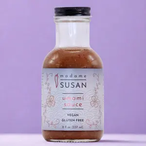 Madame Susan's Japanese Umami Sauce Vegan & Gluten-Free Miso Sake Stir-Fry Marinade with Yuzu Citrus Flavor Booster 8 fl oz FlavorBooster Easy Cooking