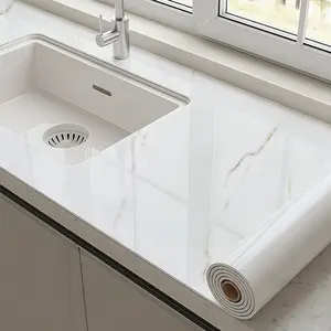 3D Thick Self-Adhesive Wallpaper Roll, Removable Insulated Wall Paper for Living Room Kitchen Bedroom, Easy Peel & Stick Decoration