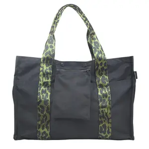 Sydney Everyday Carry Tote - Waterproof Canvas, UV-Protected Thread, 19" x 7" x 13" x 8 Inches, Innovative Recessed Zipper Panel, Detachable Crossbody Pouch