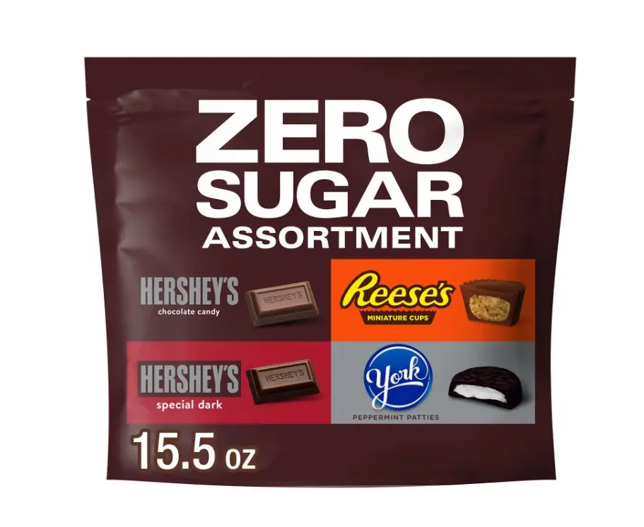 Zero Sugar Assorted Flavored Candy, Variety Bag 15.5 oz