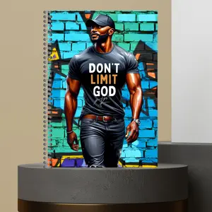 50.  It's A Bundle - Devotional + Prayer+Bible Study Notes + Sermon Notes (MEN) Hard Cover Matte Journal