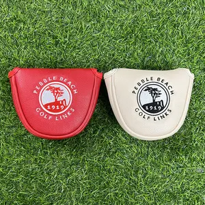 Durable Golf Club Cover with Magnetic Suction Closure, Universal Size Golf Club Head Cover, Embroidered Design for Ultimate Protection, Golf Accessory