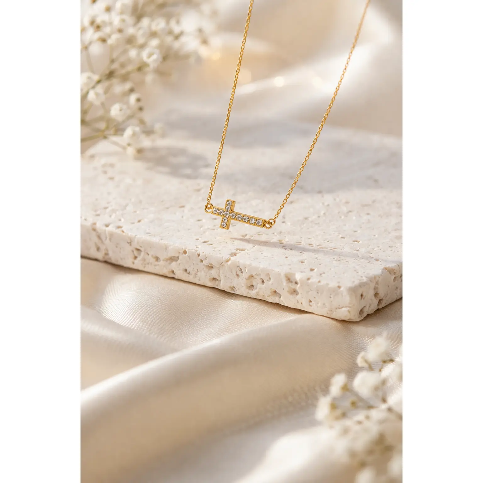 Cross of Mercy Necklace