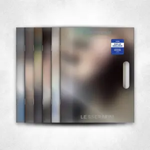 LE SSERAFIM – 2nd Studio Album PUREFLOW pt.1 [Compact Ver.] [POP-UP Exclusive] | Official K-Pop CD Album | 6 Versions | 24p Photobook + 2 Photocards + Receipt + Tag Paper & Stickers.