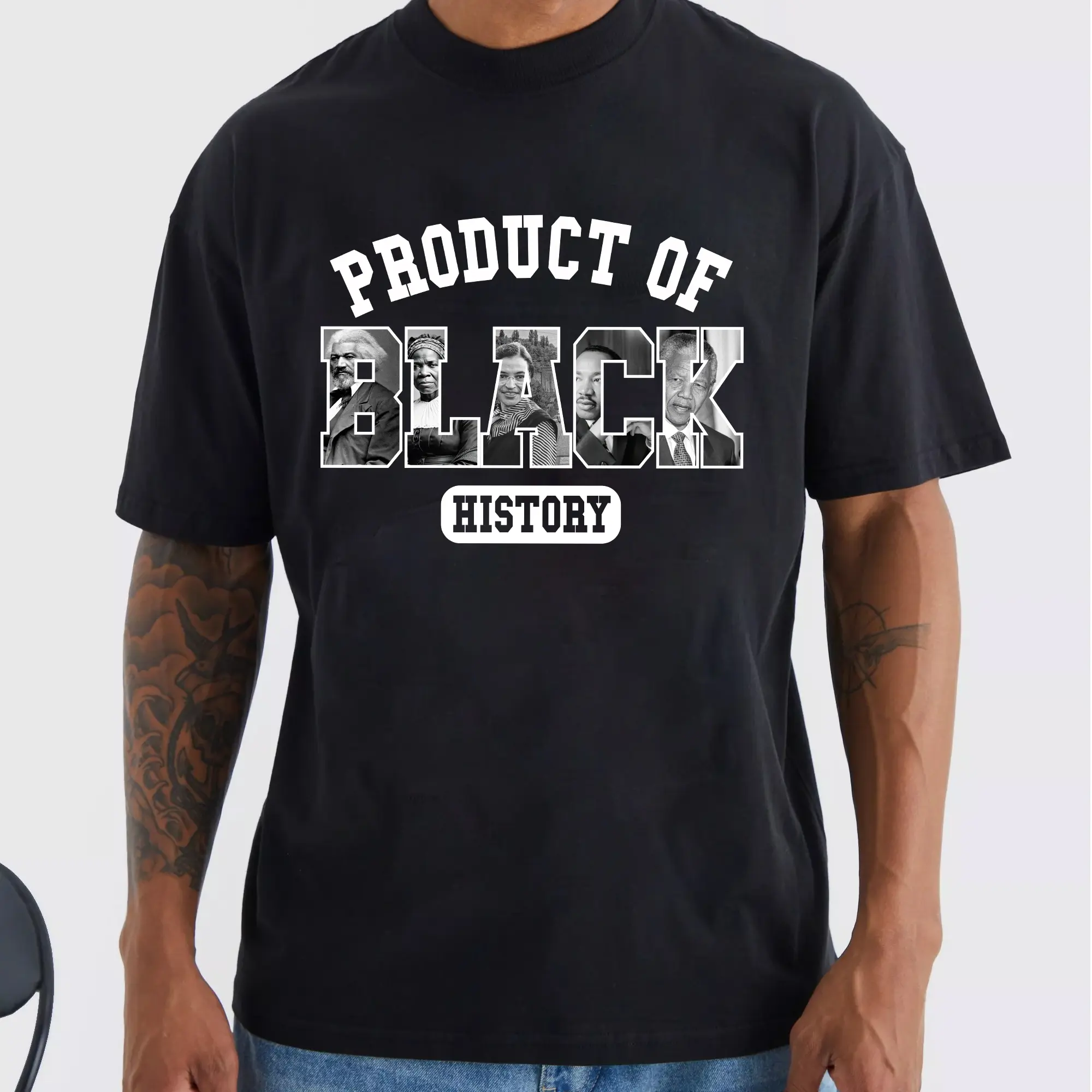 Product Of Black History Unisex T-Shirt Sweatshirt Hoodie 100% Cotton All Seasons Classic Fit