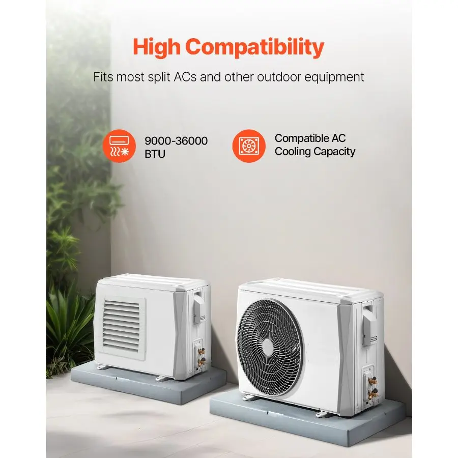 mini split anti vibration pads Amazon.com: TBPA Anti Vibration Pads for Outdoor Mini Split, Anti-Vibration  Shock Absorbing Rubber Mounting Bracket for Air Conditioner  Condensers(Expansion Screw x 10, Rubber Isolation Pad x 4) : Home & Kitchen main image 0