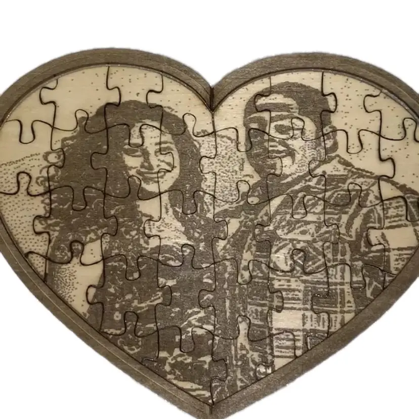 Custom Wooden Portrait Puzzle