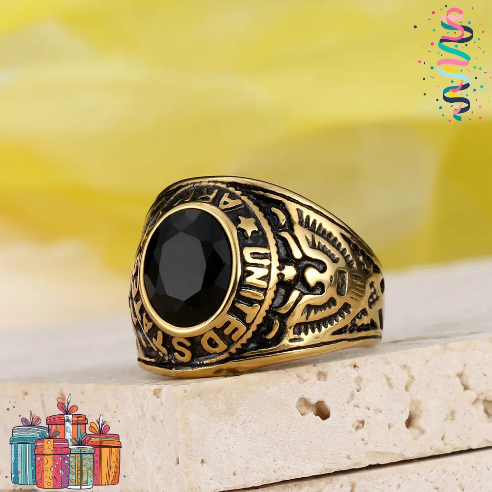 Luxury Eagle Statement Ring, Bird-Shaped Metal Alloy Fashion Jewelry for Daily Wear, Unique Gift Idea, Bird Shaped Rings, Luxury Rings