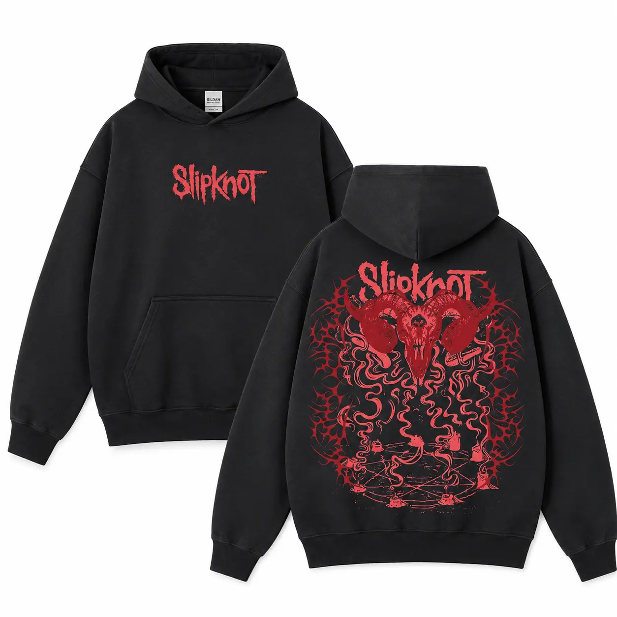 Slipknot 25TH ANNIVERSARY Hoodie, Groove Metal Tee, Groove Metal Rock Band Shirt, Heavy Metal Merch, Gift for Rock Fans