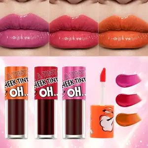 3PCS Watery Lip Gloss, Waterproof Long-lasting Moisturizing Liquid Lipstick, Mirror Lip Glaze, Plumping Gloss, Not Easy to Fade, Tinted Lipstick, Diverse Shades, Korean Makeup, Cheap Girl Stuff, Teen Girls Trendy, Summer, High Quality