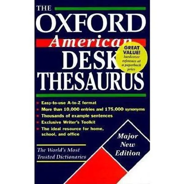 USED-The Oxford American Desk Thesaurus (Oxford Desk Reference Series) (Hardcover)