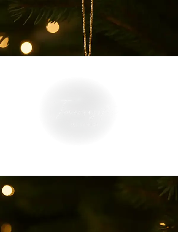 Personalized Christmas Ornament — Family Name