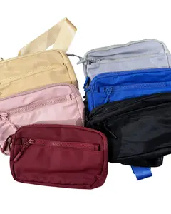 Double Zipper Belt Bag--Build Your Own Belt Bag - Up to 3 Patches & Fillers