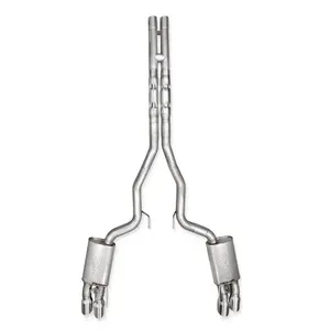 2024 Mustang GT Catback PC Connect, H-Pipe, Legend Sound Quad Tips