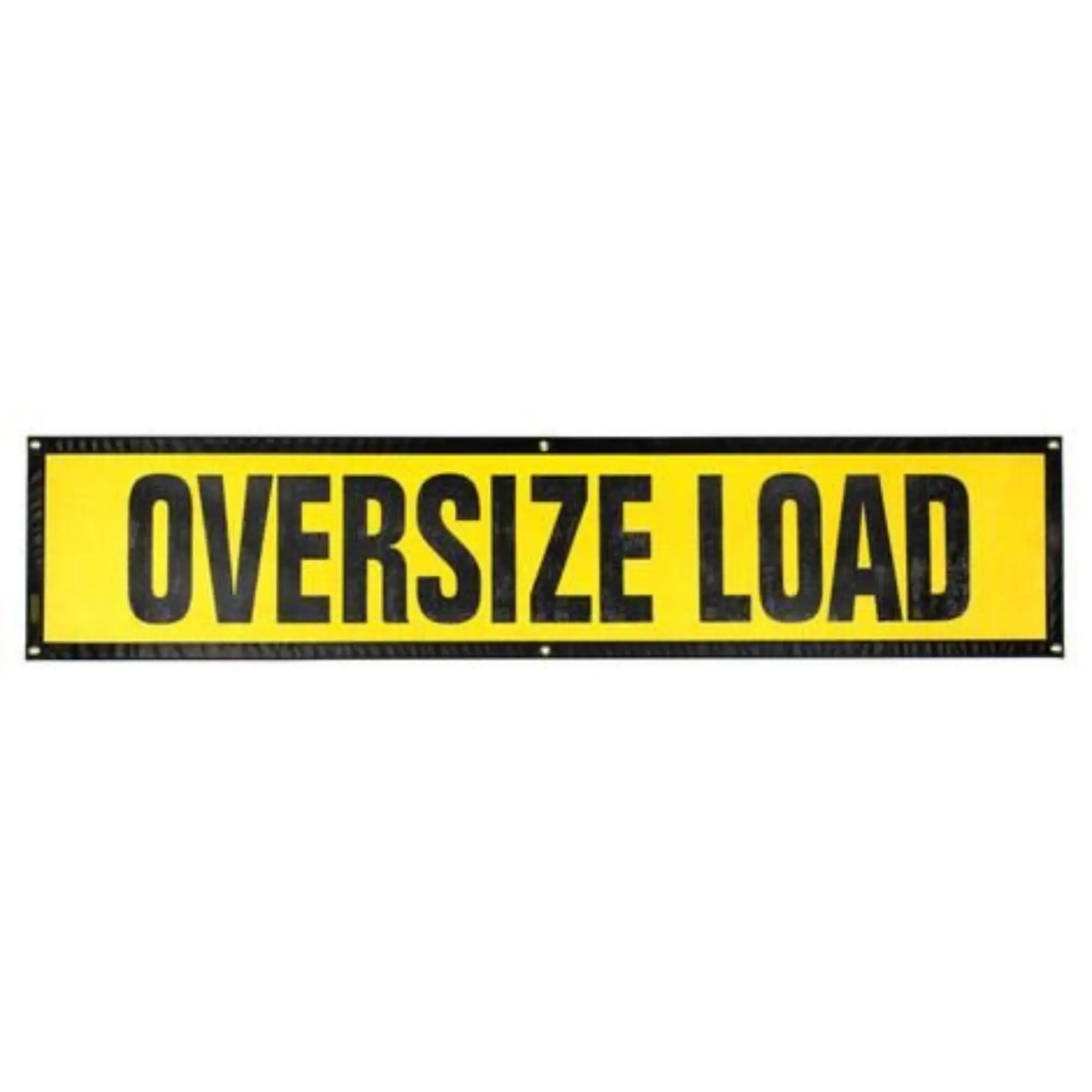 National Truck Parts Vinyl Oversized Load Sign, Equipped with Grommets