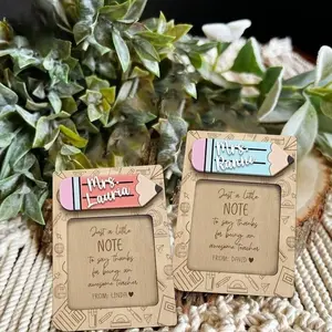Custom Teacher Sticky Note Holder, Post It Note Holder, Teacher Appreciation Gift, Personalized Teacher Gift, Teacher Custom Gift, Back to School
