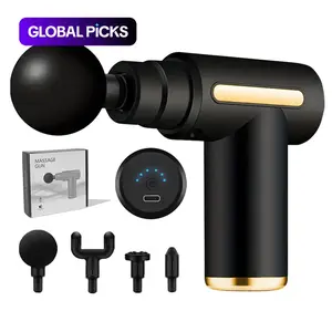 Electric Massage Machine with Replacement Heads, 1 Set Portable Handheld Muscle Massage Gun #GLOBAL PICKS Electric Massage Machine with Replacement Heads, 1 Set Portable Handheld Muscle Massage Gun #GLOBAL PICKS