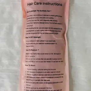 [Not For Sale) UDU Prodcut Packege with Clip In Hair Purchase-Automatically Included after Purchase (Do Not Order Separately)