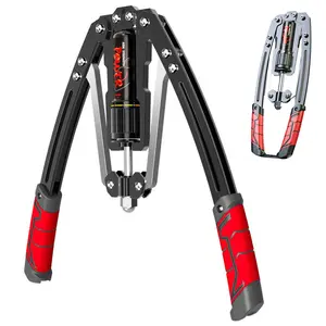 2-Style - Adjustable 22-440lbs Hydraulic Power Twister Arm Exerciser, Home Chest Expander, Shoulder Muscle Training Fitness Equipment, Arm Enhanced Exercise Strengthener