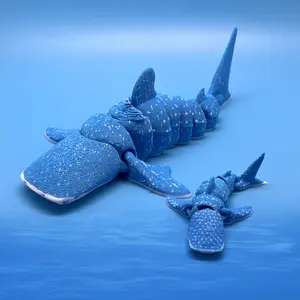 3D printed Articulated Whale Shark family Indoor Sports and Leisure Equipment