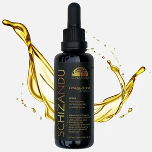 High-Potency, Pure Algae Oil Omega-3 Dietary Supplement