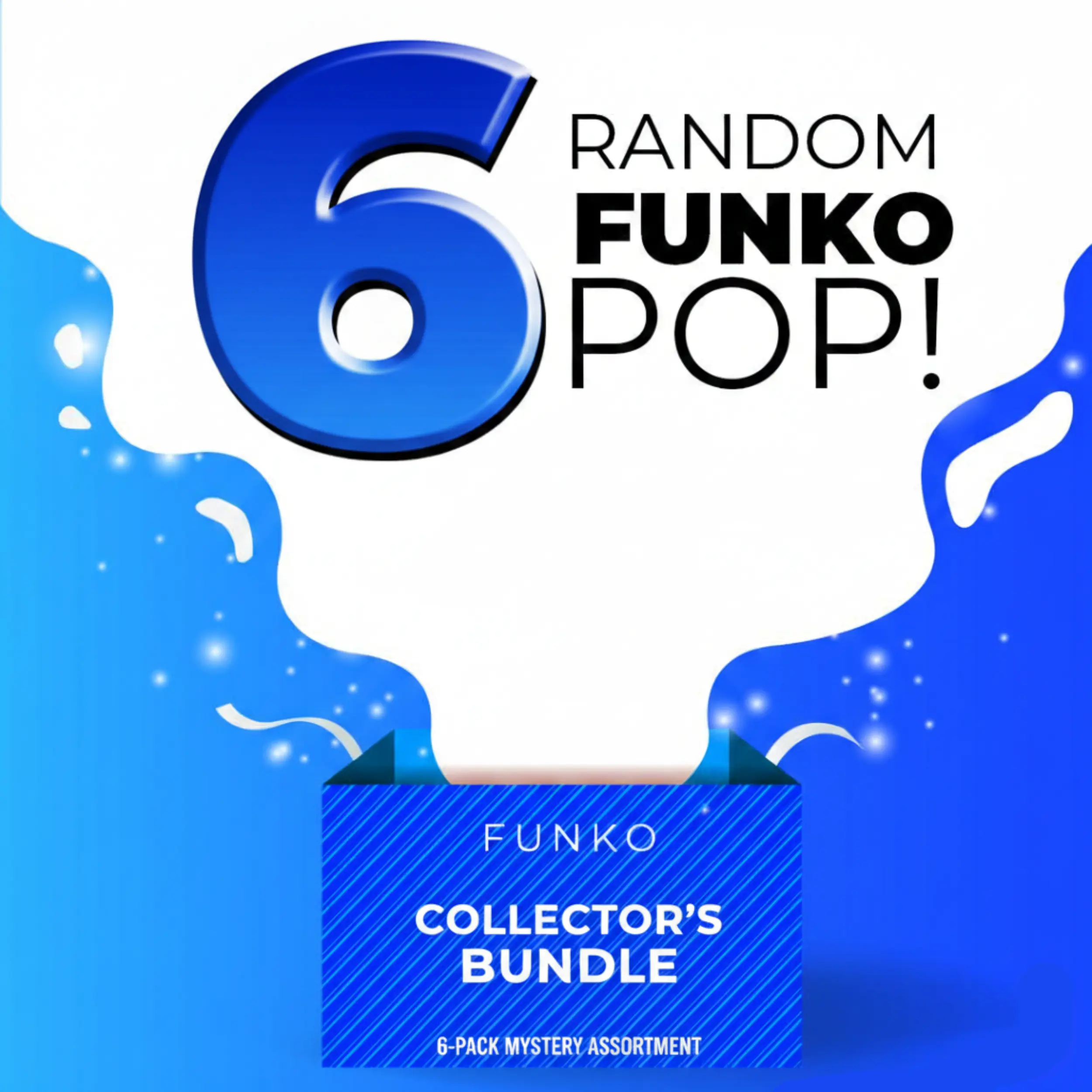 Funko POP! Assorted 6-Pack - Randomly Curated Collector’s Bundle Funko POP! Assorted 6-Pack - Randomly Curated Collector’s Bundle