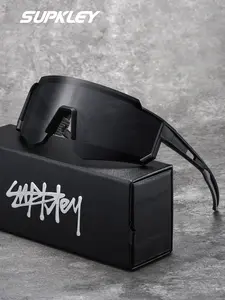 SUPKLEY Fashion Cool Sport Style Sunglasses, Sunglasses For Sports, Polarized Tac Lenses, Hiking Cycling Fishing, UV Protection, Square Frame, All Seasons, Sports Eyewear, Outdoor Sports Sunglasses