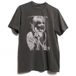 Unisex Short-Sleeve Faded Print T-Shirt with Yarn Fabric and Pocket, Scream Wes Craven 1996 Ghostface Killer Phone Call Drew Barrymore Scary Movie 1990s Cinema Halloween Film - Medium
