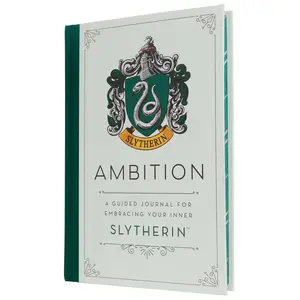 USED Book - Harry Potter: Ambition: A Guided Journal for Embracing Your Inner Slytherin by Insight Editions (Hardcover) - english