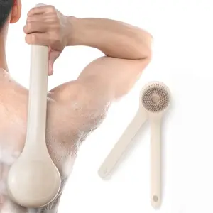 Electric body brush, exfoliating for sensitive skin, bath body brush, personal back scrub brush, bathroom body scrub brush