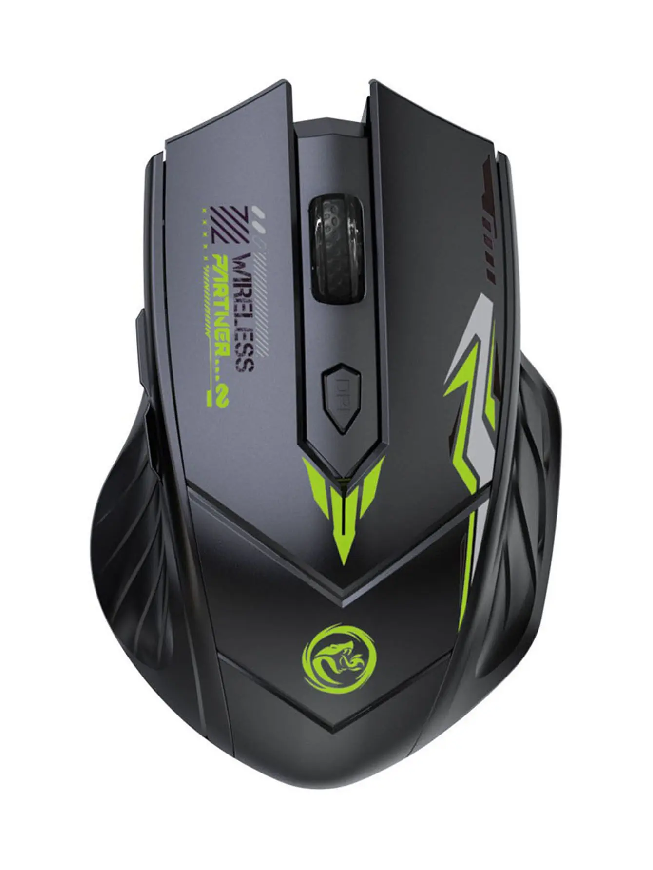 AKKHOO Bluetooth Mouse, Universal for Tablets and Laptops, Silent Design, for Office and Gaming (Black)