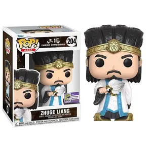Funko Pop! Zhuge Liang Three Kingdoms, Asia 204 - 2023 SDCC MINDstyle Exclusive Vinyl Figure in PopShield Protector