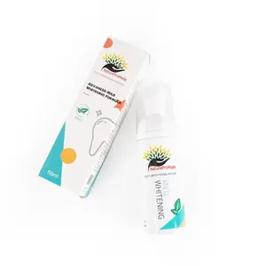 Advanced Mild Whitening Formula (NatureProMade) Oral Brightening Foam Cleanser Brush Facial
