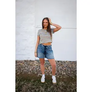 Free People - Moxie Shorts - TIMELESS BLUE