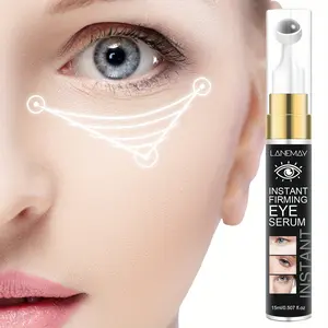 Instant Firming Eye Serum - Tightens and lifts the skin around the eyes, nourishes and moisturizes the eye area, 360-degree eye roller, allowing the eye serum to be better absorbed by the skin from all angles.