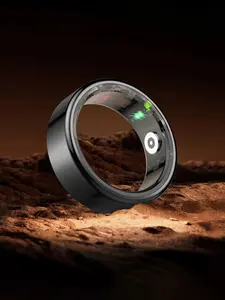 Stainless Steel Smart Ring, Multi-functional Smart Connection Ring, Waterproof  Sports Ring, Fashionable Wearable Device for Men & Women