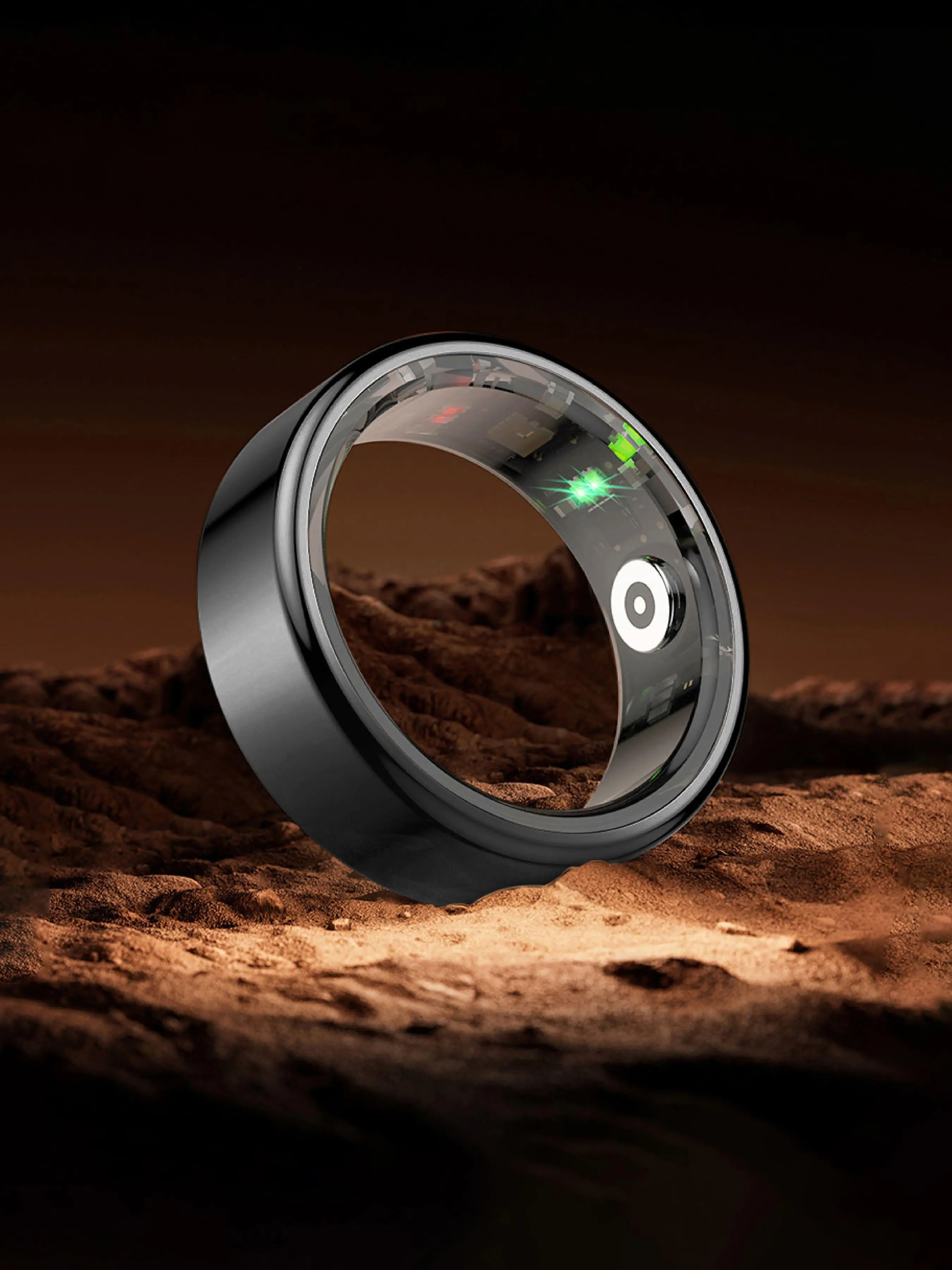 Stainless Steel Smart Ring, Multifunctional Smart Connection Ring, Waterproof High-tech Sports Ring, Fashionable Wearable Device for Men & Women