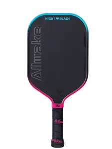 ALLWAKE Night Blade Pickleball Paddle - Carbon Fiber with Advanced Foam Core - Lightweight Precision & Enhanced Shock Absorption for High Spin & Powerful Shots