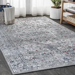 JONATHAN Y Modern Persian Vintage Medallion Indoor Area Rug; for Living Room, Kitchen, Bedroom, Dining Room, Office