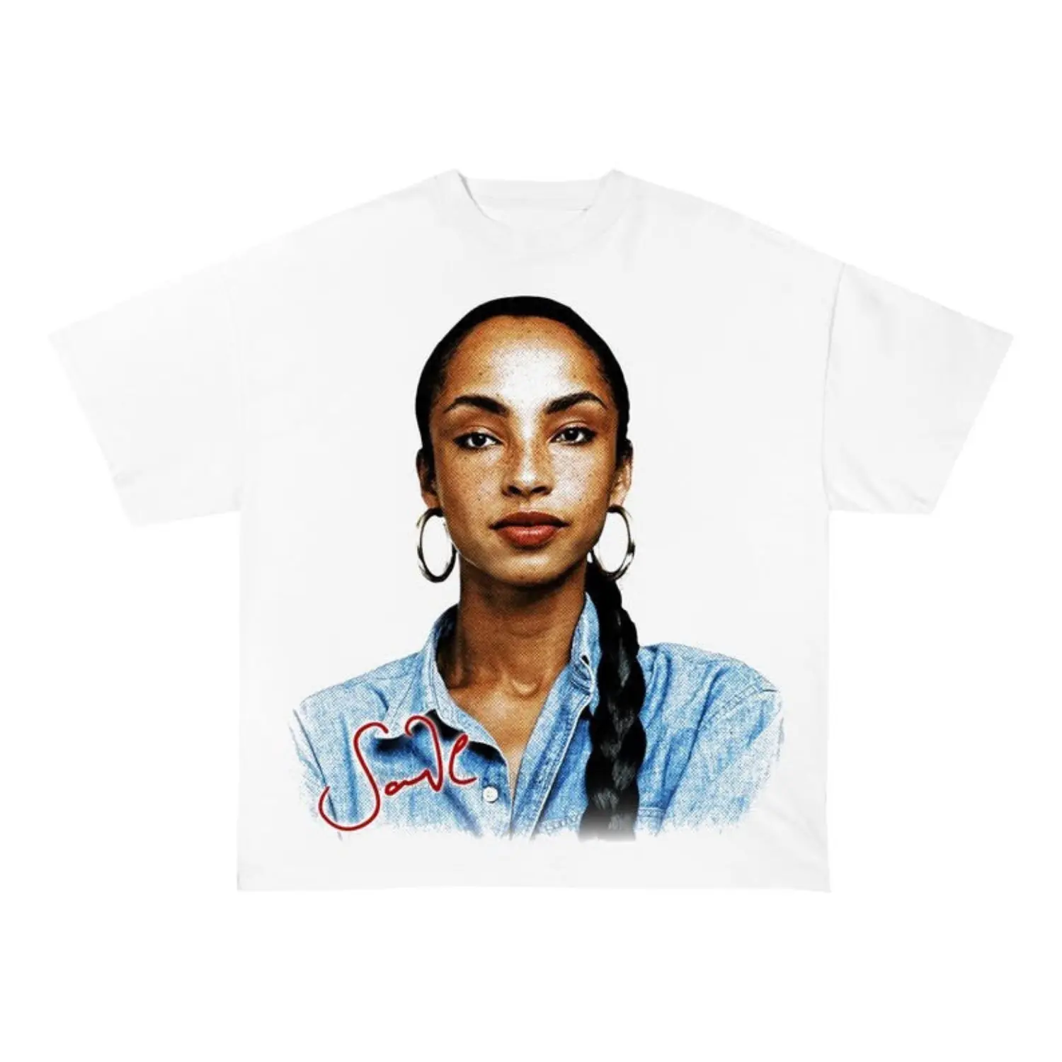 Sade Love Deluxe Fan Art Unisex T-Shirt | Sade Adu Tee, Gildan Shirt Unisex Crewneck, Top Casual Basic, Unisex Cotton Tee, Womenswear Menswear, Top Shirt